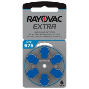 Home pilha auditiva rayovac excellence tamanho 675 c/ 6 pilhas