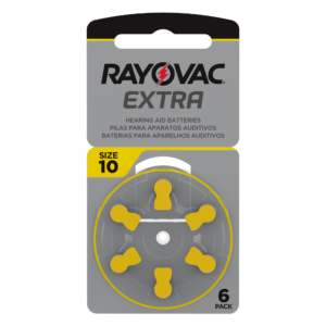 Home PILHA AUDITIVA RAYOVAC EXCELLENCE TAMANHO 10 - C/ 6 PILHAS